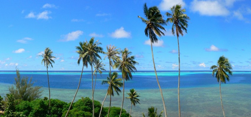 22- Le lagon au sud de Raiatea 